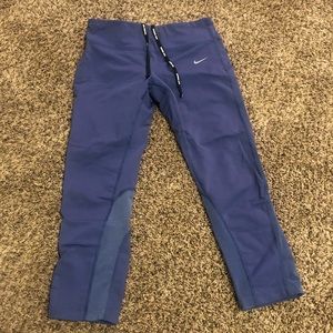 Nike running leggings cropped